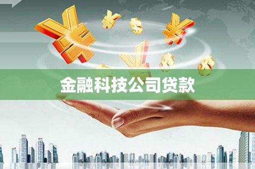 雅江金融科技公司贷款