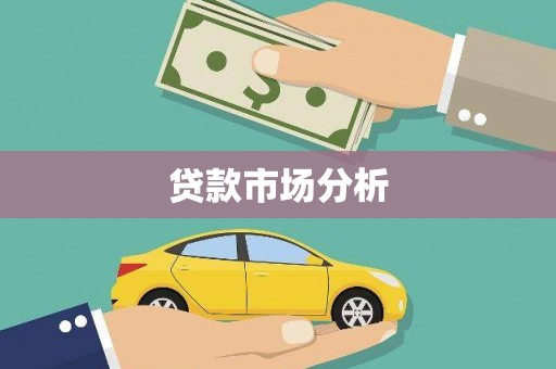 雅江贷款市场分析