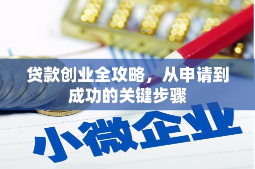 雅江贷款创业全攻略，从申请到成功的关键步骤