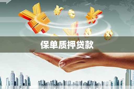雅江保单质押贷款