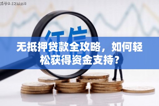 雅江无抵押贷款全攻略，如何轻松获得资金支持？