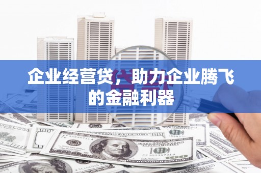 雅江企业经营贷，助力企业腾飞的金融利器