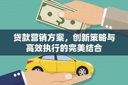 雅江贷款营销方案，创新策略与高效执行的完美结合