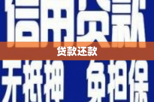 雅江贷款还款
