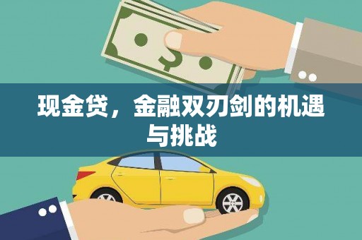 雅江现金贷，金融双刃剑的机遇与挑战
