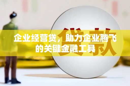 雅江企业经营贷，助力企业腾飞的关键金融工具