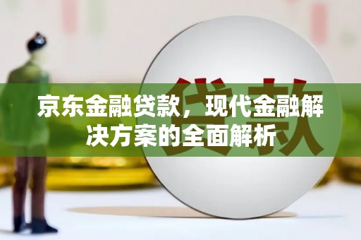 雅江京东金融贷款，现代金融解决方案的全面解析