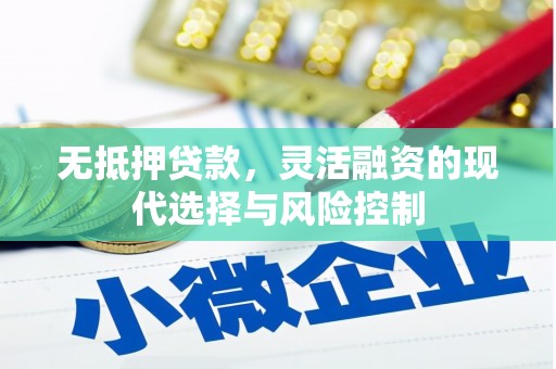 雅江无抵押贷款，灵活融资的现代选择与风险控制