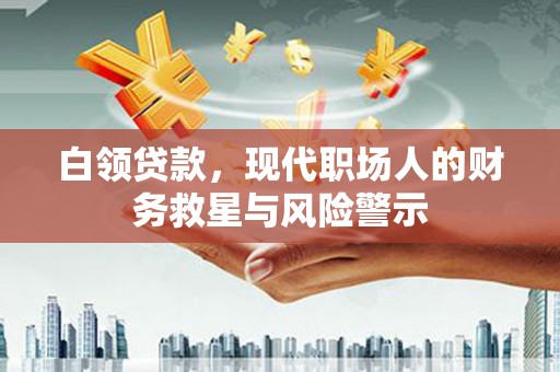 雅江白领贷款，现代职场人的财务救星与风险警示