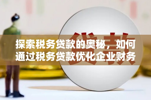 雅江探索税务贷款的奥秘，如何通过税务贷款优化企业财务