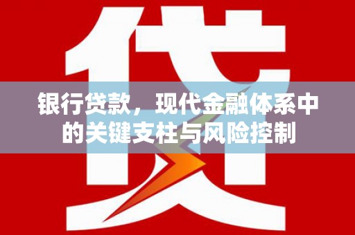 雅江银行贷款，现代金融体系中的关键支柱与风险控制