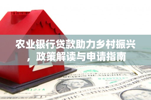 雅江农业银行贷款助力乡村振兴，政策解读与申请指南