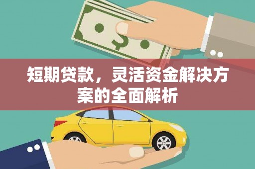 雅江短期贷款，灵活资金解决方案的全面解析