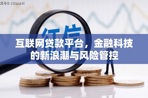 雅江互联网贷款平台，金融科技的新浪潮与风险管控