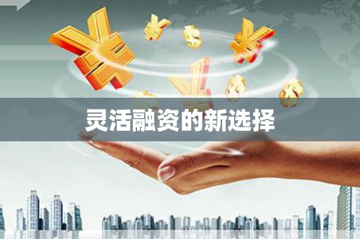 雅江灵活融资的新选择