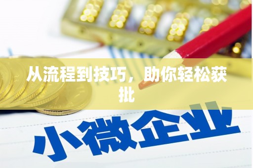 雅江从流程到技巧，助你轻松获批