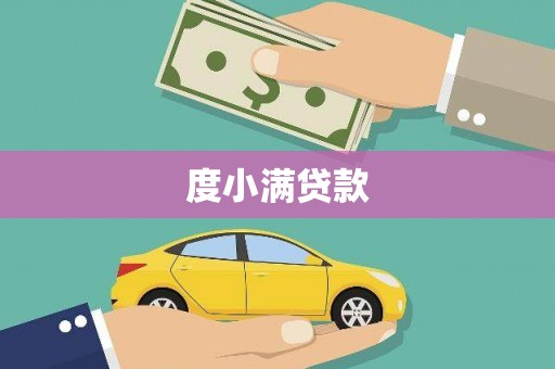 雅江度小满贷款