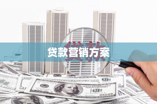 雅江贷款营销方案